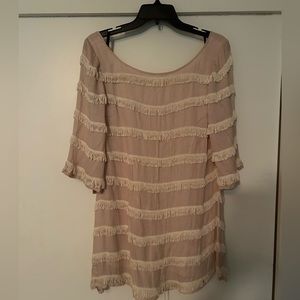 Fringed dress